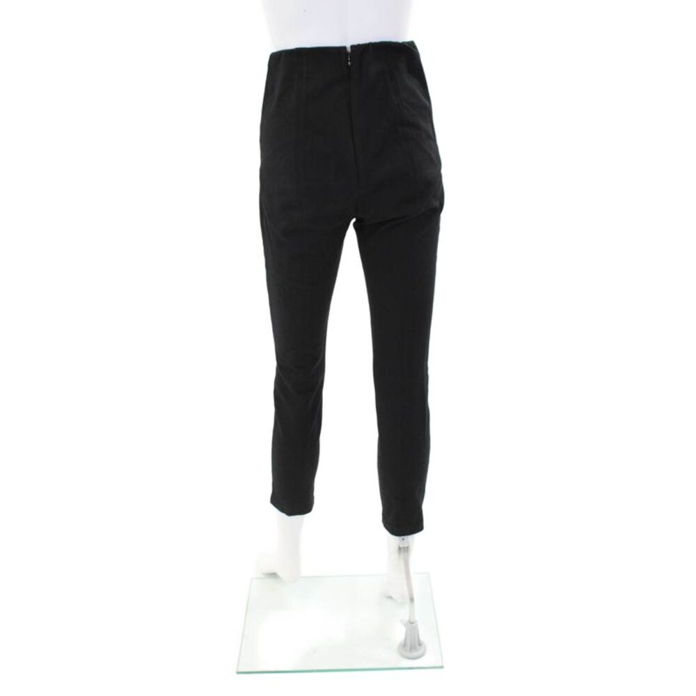 Pearl By Lela Rose Womens High Rise Skinny Leg Slim Fit Pants Black Size 2 - Picture 3 of 5